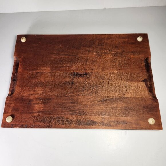 Baribocraft Charcuterie Board with Inset Vintage Cheese Server Mid Century - Picture 9 of 9